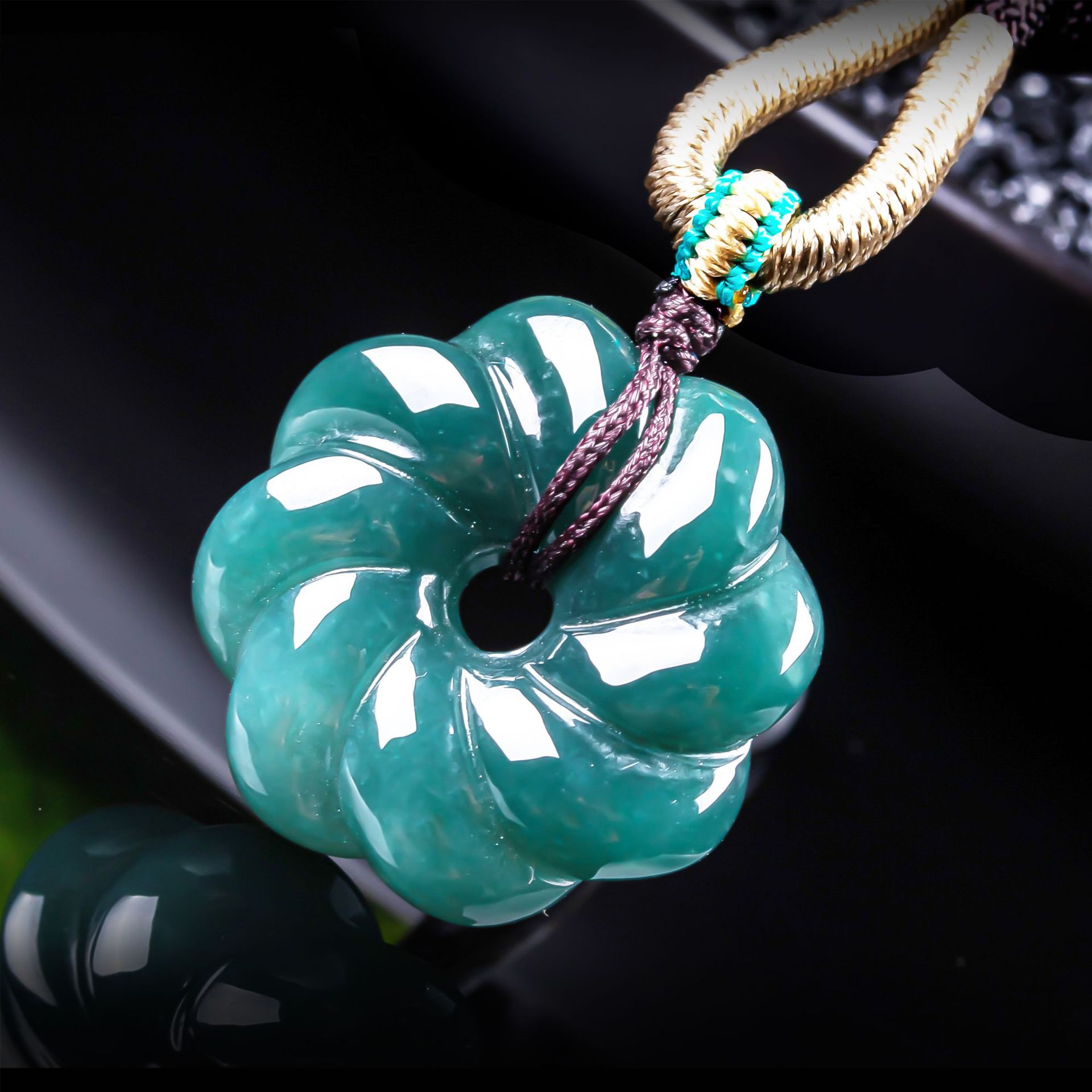 Women'S Fashion Gifts - Collier avec pendentif en jade birman