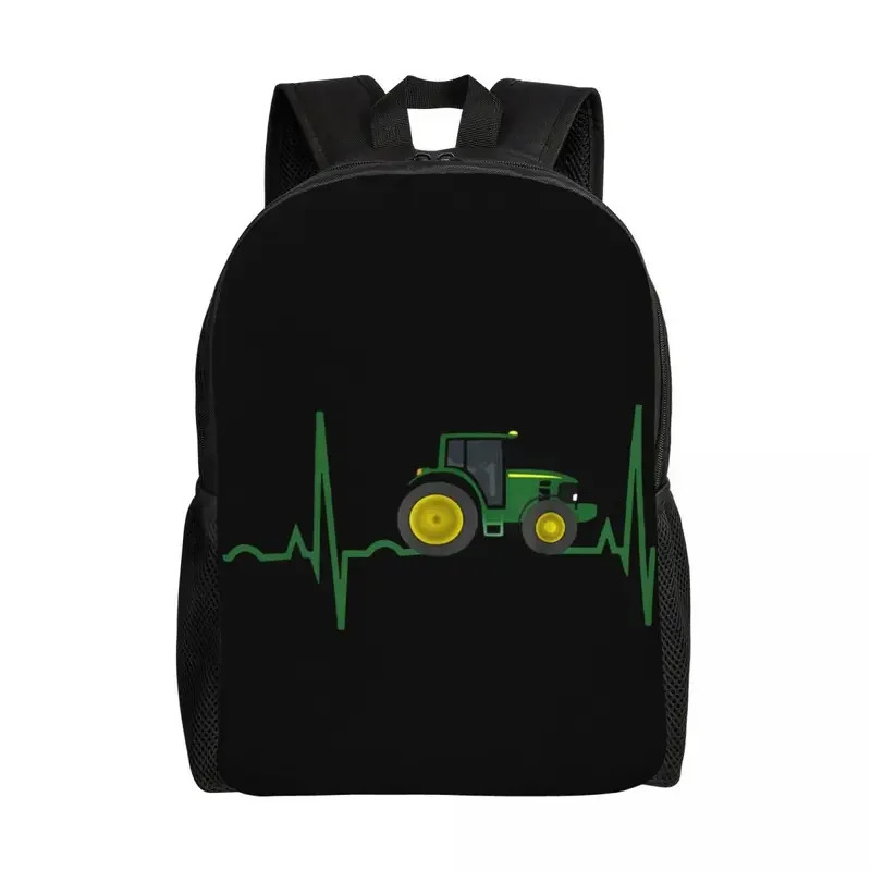 Women'S Fashion Backpack - Tracteur battement de coeur sac à