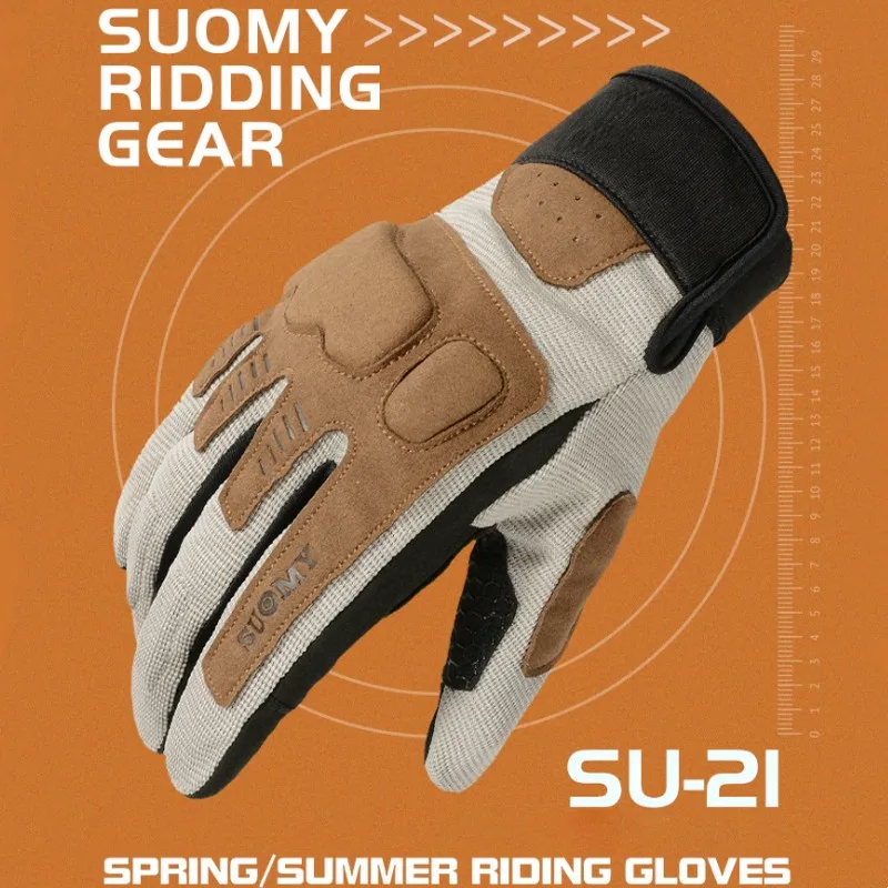 Women Fashion Gloves - Gants de moto en maille respirante