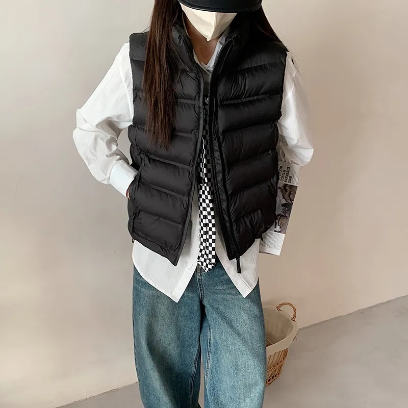 Puffer Vest Fashion Women - 2025 nouveau gilet bouffant femmes hiver