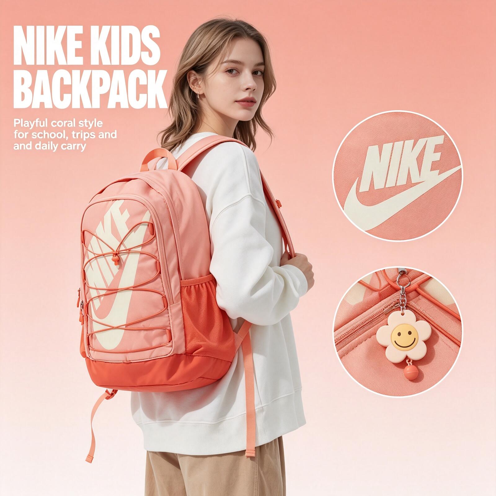 Women'S Fashion Backpack - Nike pour hommes et femmes, sac