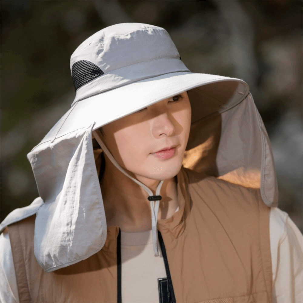 Women'S Fashion Hats - Chapeau de soleil tendance en tissu