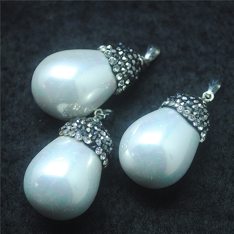 Women'S Fashion Market Size - Pendentif en nacre naturelle pour femmes,