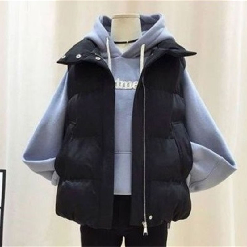 Puffer Vest Fashion Women - 2025 dames court bouffant gilet veste