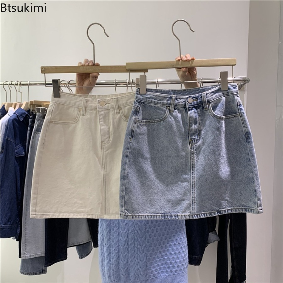 Women Fashion Jeans - Nouvelle jupe courte en jean pour