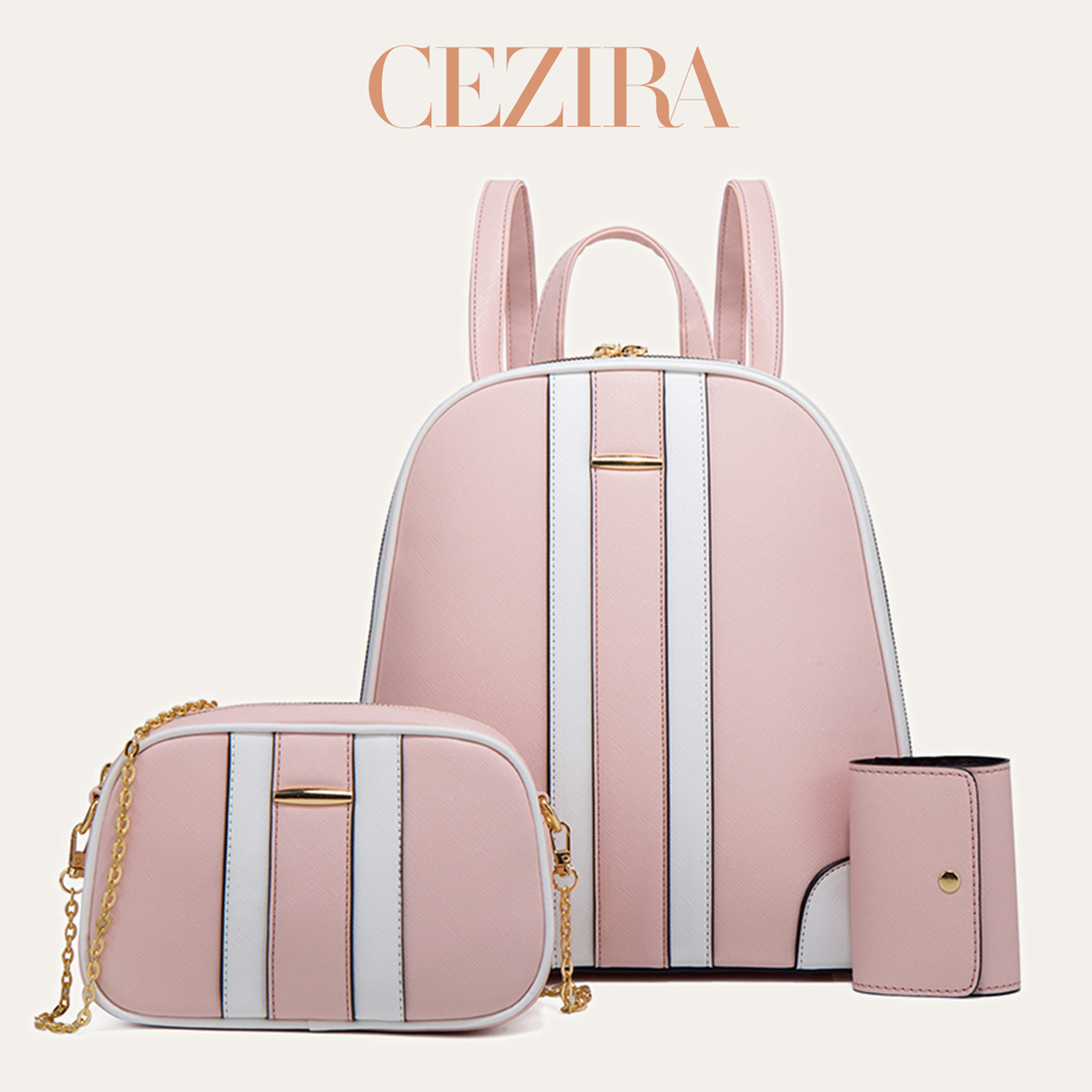 Women'S Fashion Backpack - Ensemble de sacs à dos CR