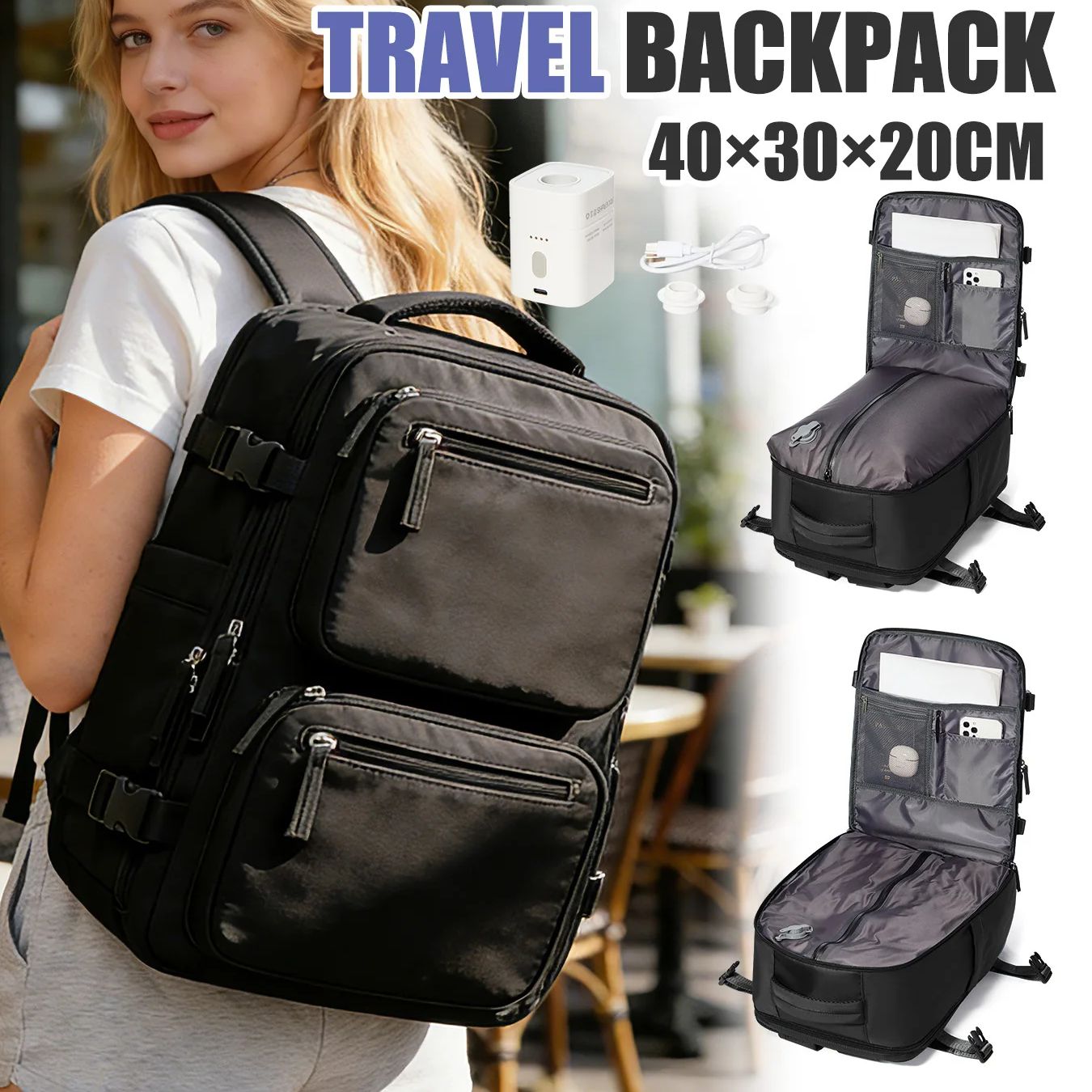 Women'S Fashion Backpack - Sac à dos pour femme, sac