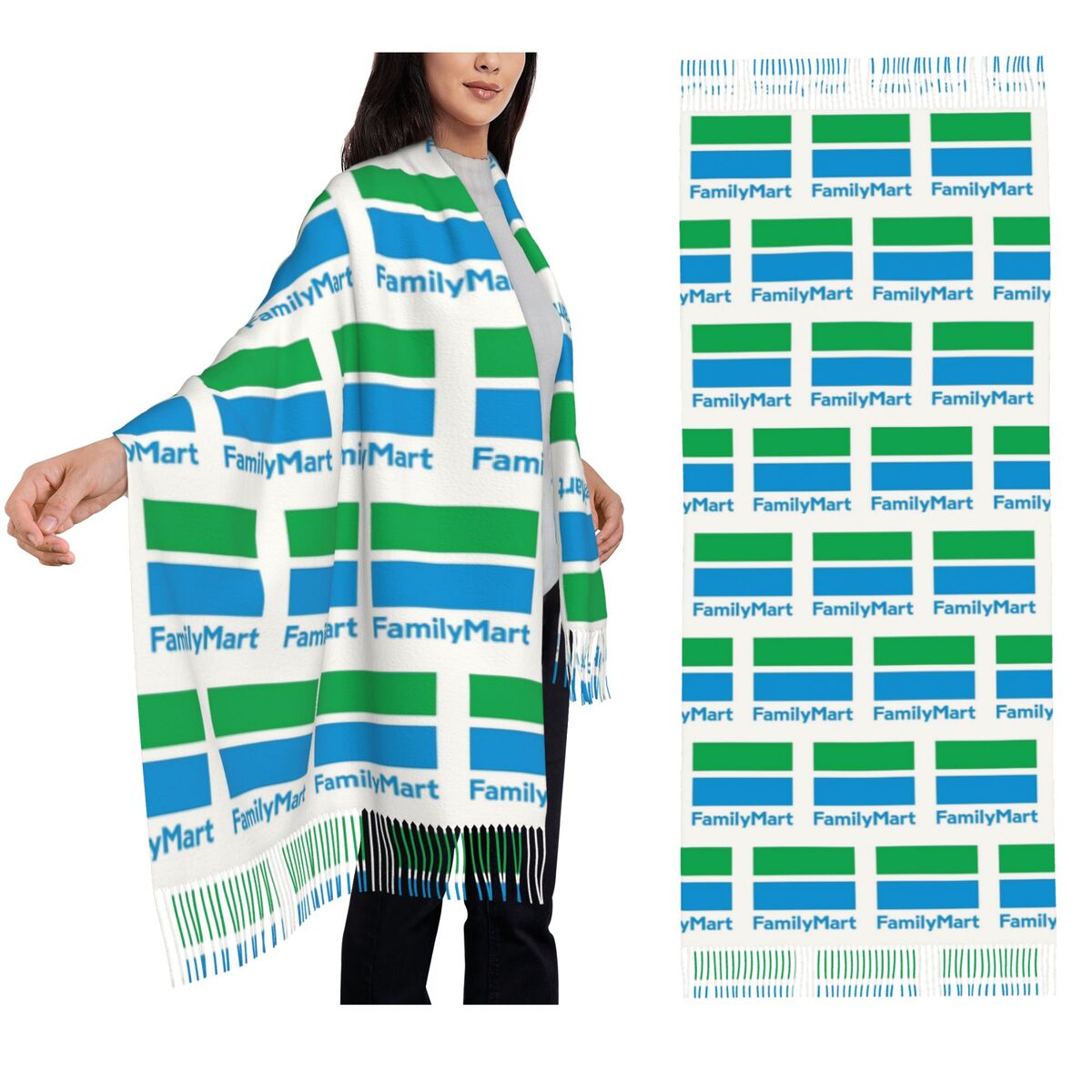 Women'S Fashion Mart - Family Mart écharpe gland foulards femmes