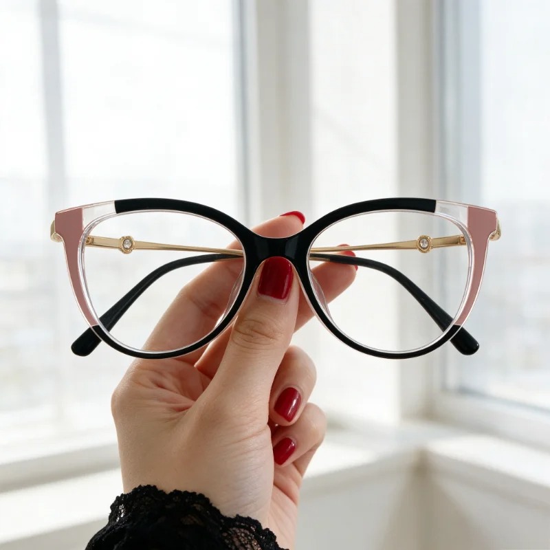Lunettes Œil de Chat Cœur Perl - Women'S Fashion Glasses Non Prescription avis et prix