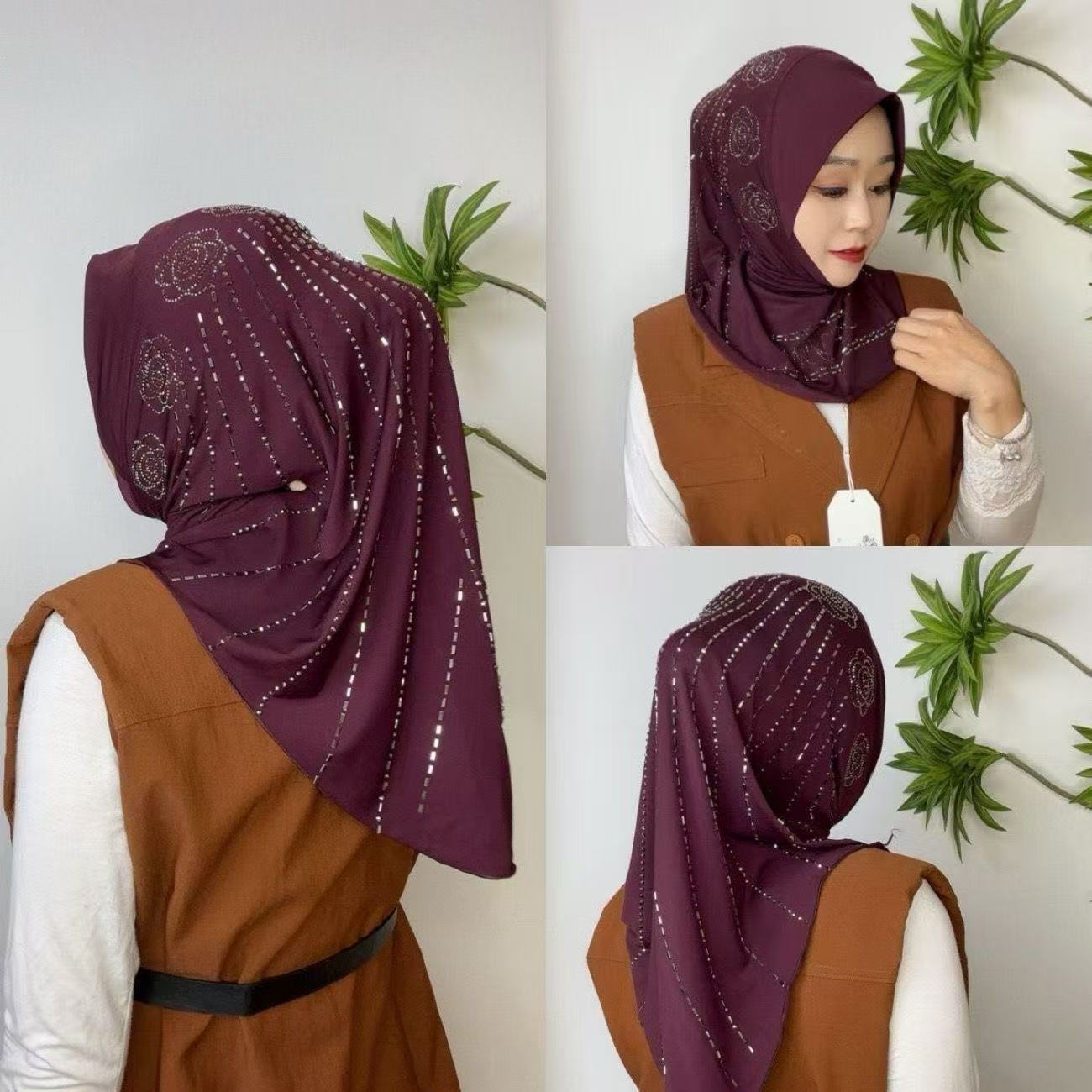 Hijab musulman pour femmes, ch - Women Fashion Malaysia avis et prix
