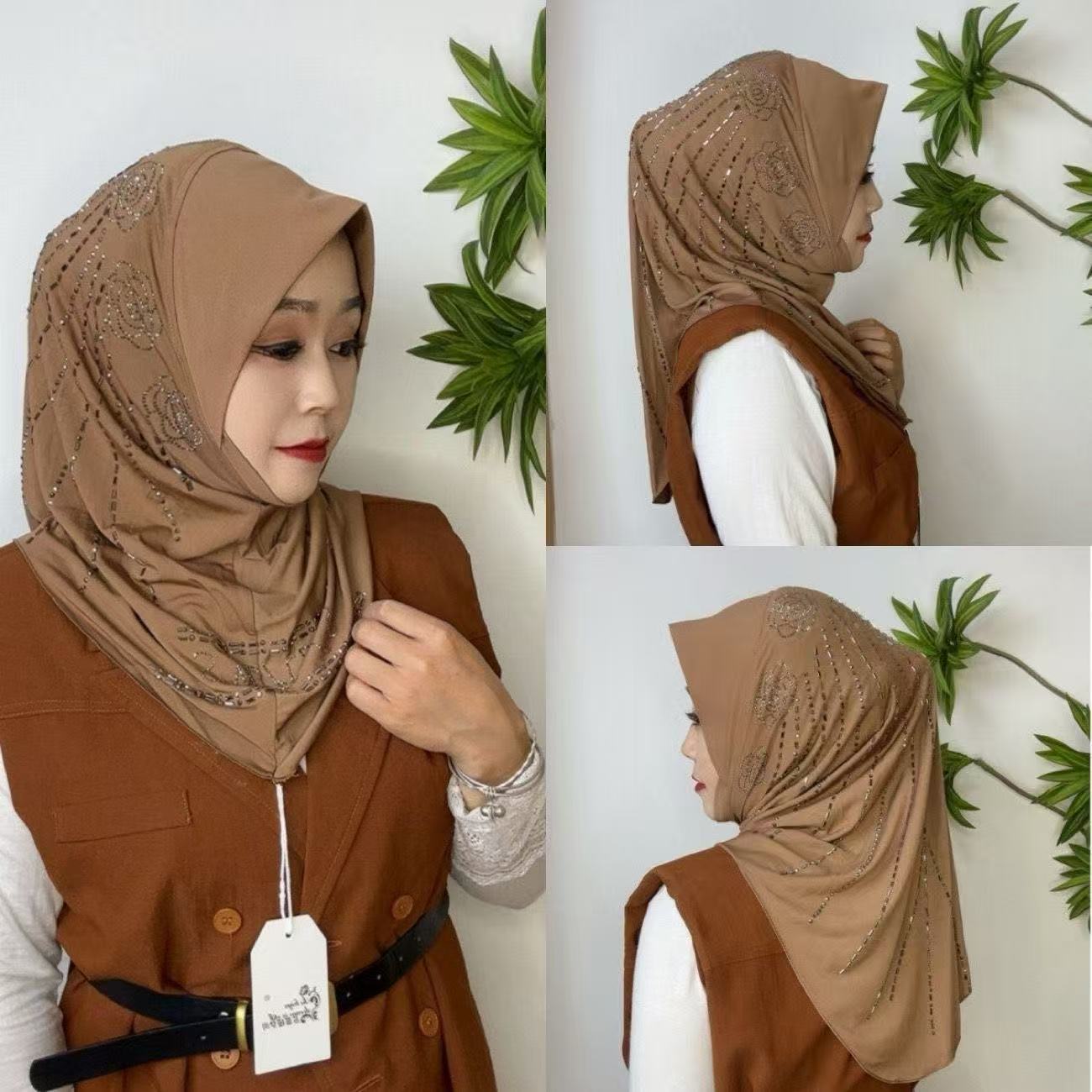 Hijab musulman pour femmes, ch - Women Fashion Malaysia avis et prix