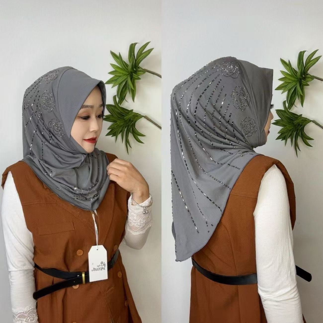 Hijab musulman pour femmes, ch - Women Fashion Malaysia avis et prix