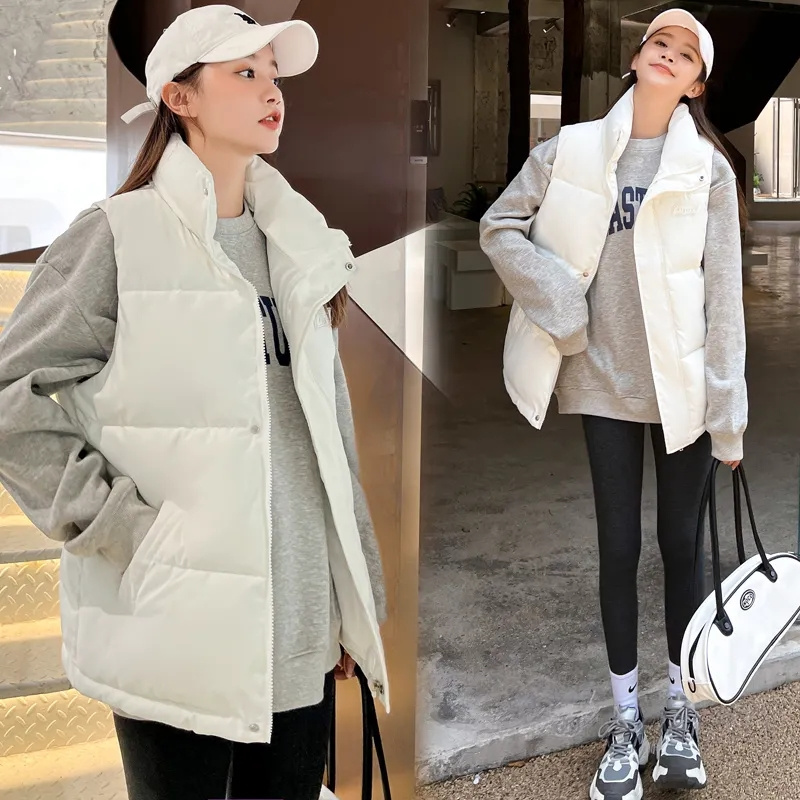 Automne hiver chaud recadrée g - Puffer Vest Fashion Women avis et prix