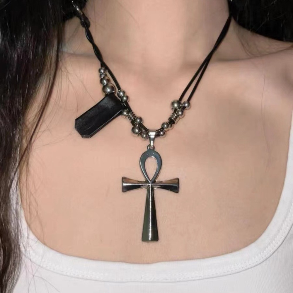 Nouveau Collier Pendentif Croi - Women Fashion Egypt avis et prix