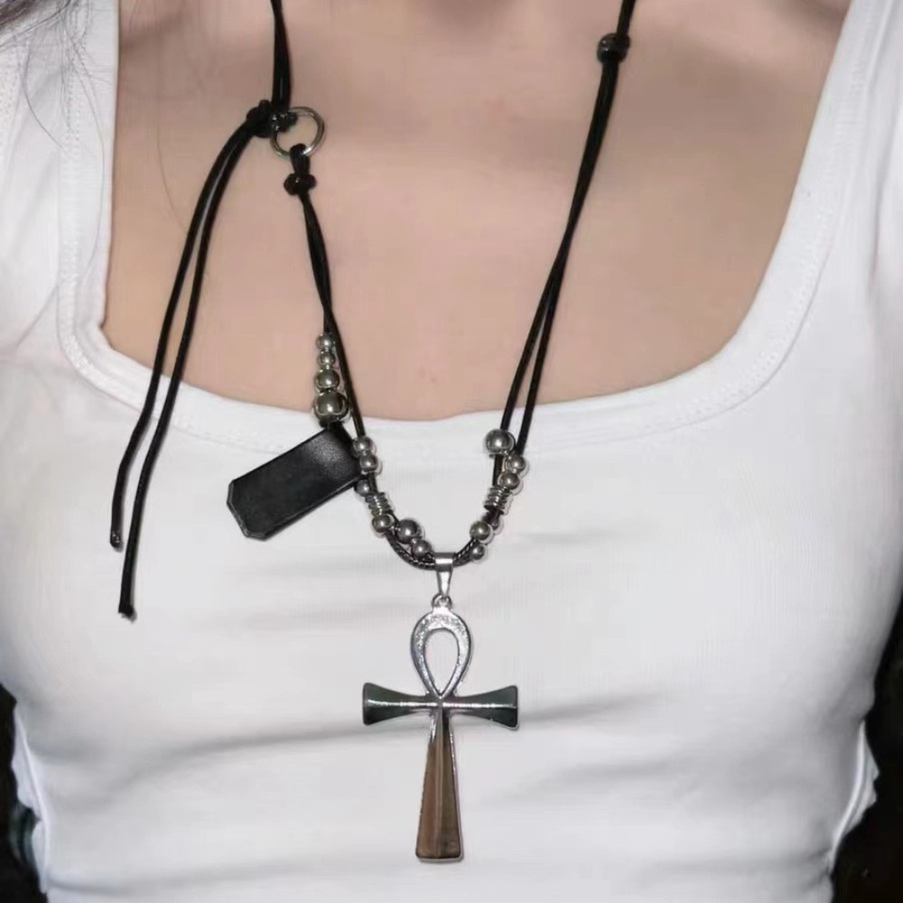 Nouveau Collier Pendentif Croi - Women Fashion Egypt avis et prix