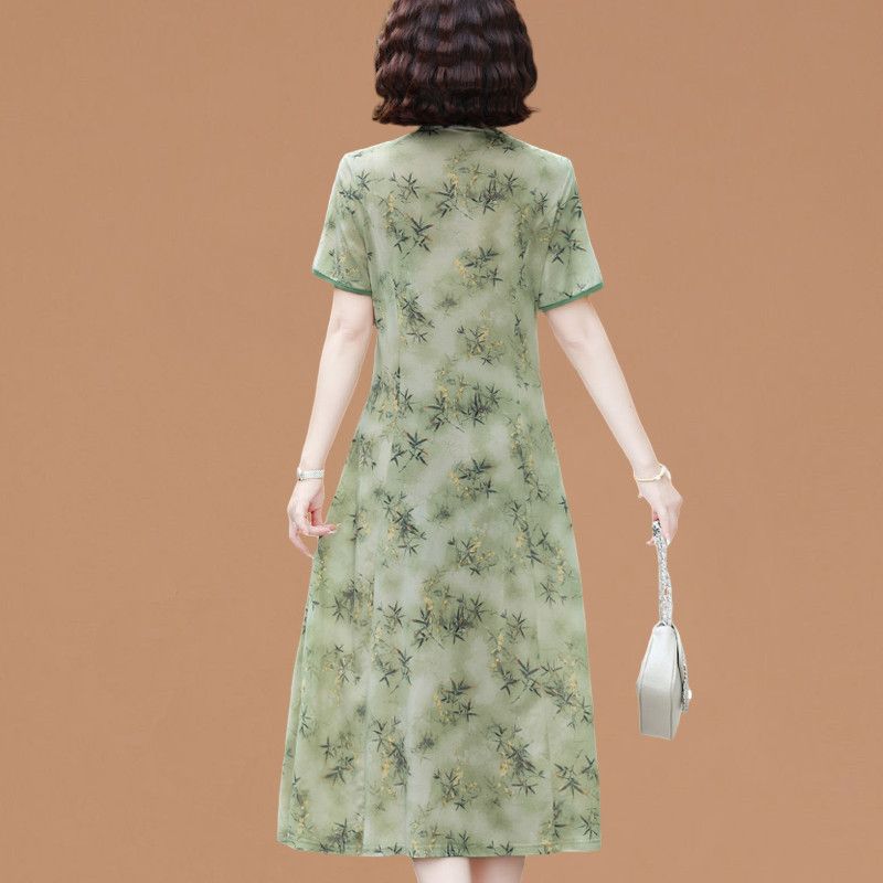 Robe élégante à manches courte - Women Fashion Over 60 avis et prix