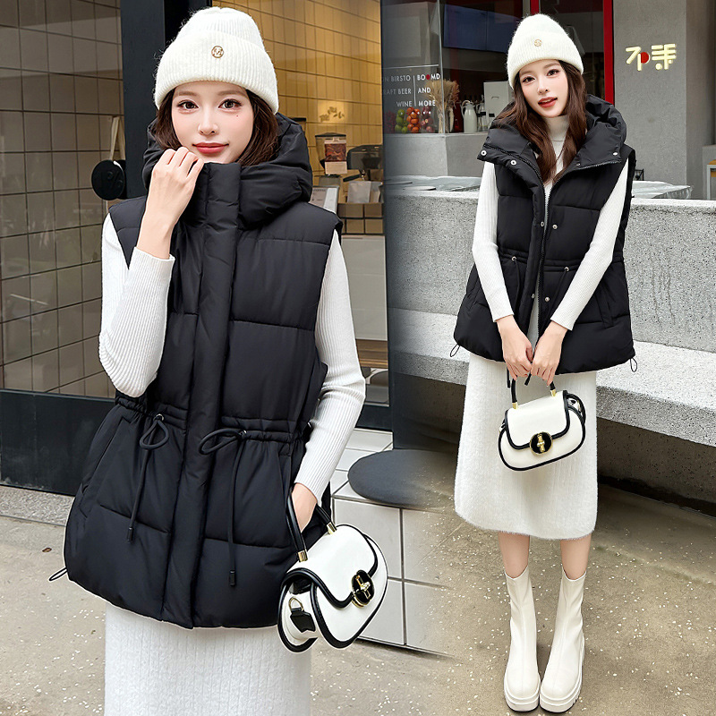 Gilet d'hiver en duvet de coto - Puffer Vest Fashion Women avis et prix