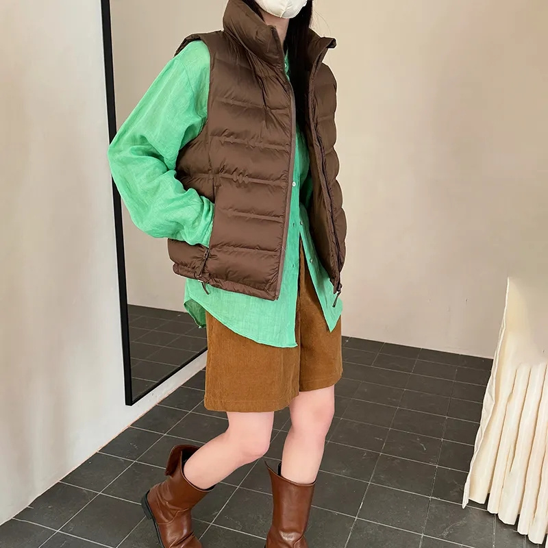 2025 nouveau gilet bouffant fe - Puffer Vest Fashion Women avis et prix