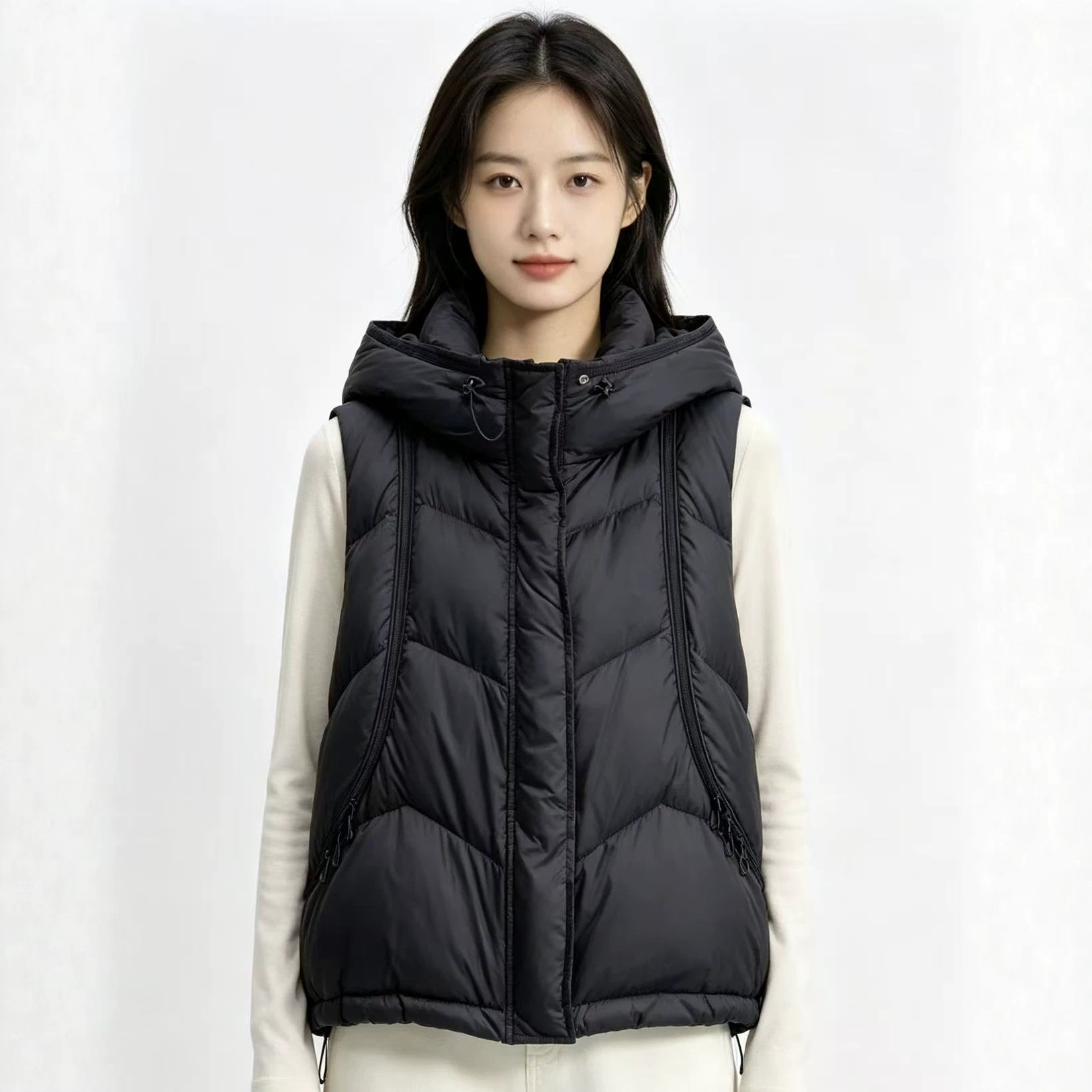 Gilet matelassé sans manches p - Puffer Vest Fashion Women avis et prix