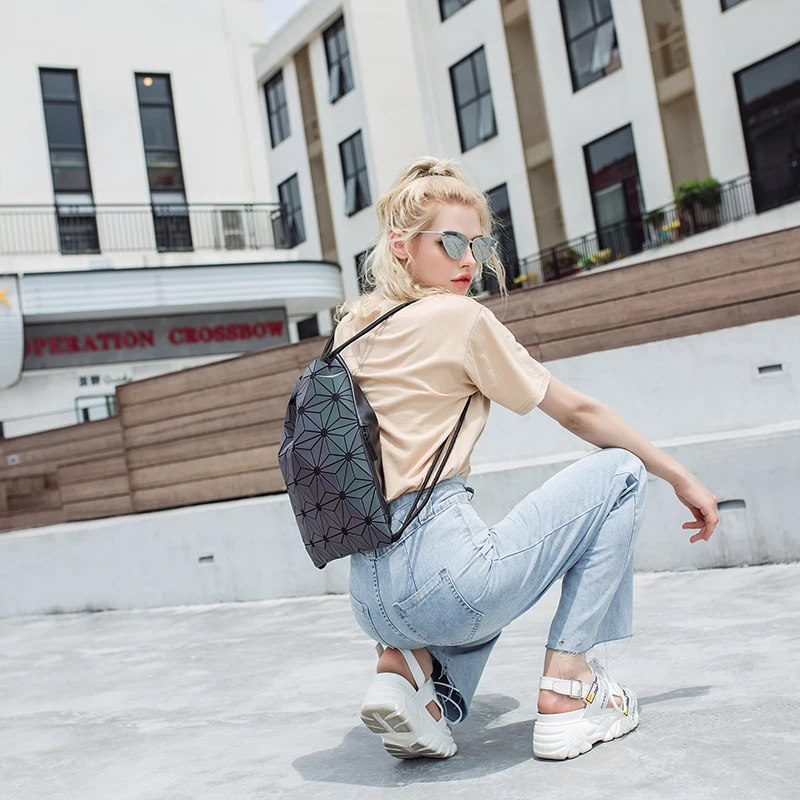 Sac à dos holographique pour f - Women'S Fashion Backpack avis et prix