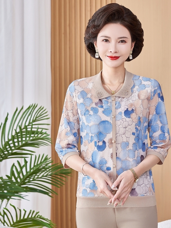 T-shirt court en maille élasti - Women Fashion Over 60 avis et prix