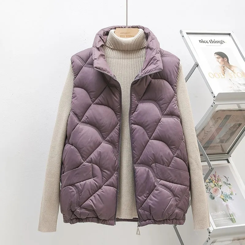2025 nouveau gilet bouffant fe - Puffer Vest Fashion Women avis et prix