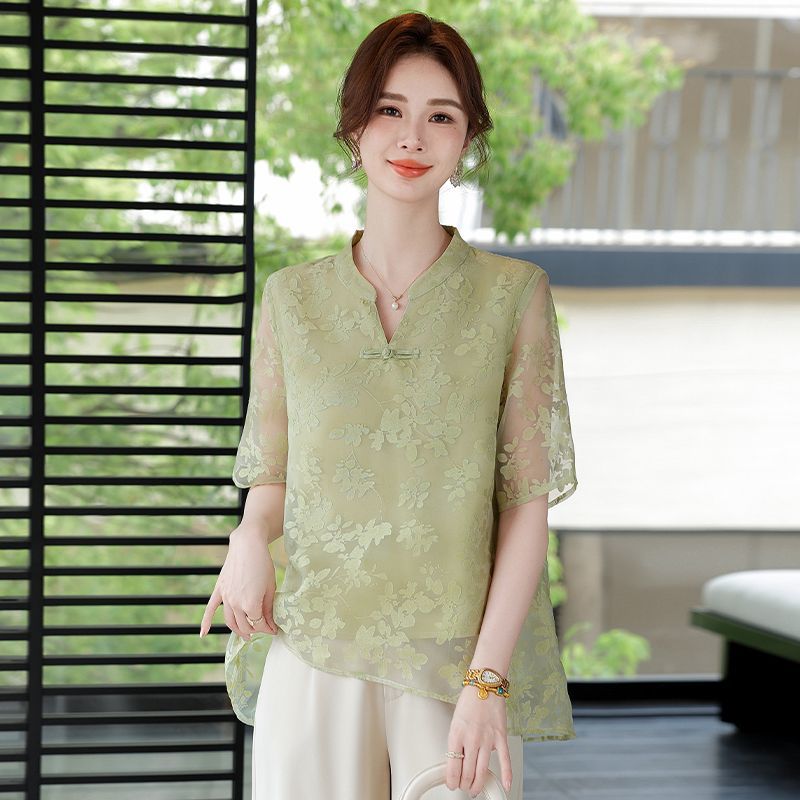 T-shirt d'été à manches courte - Women Fashion Over 60 avis et prix