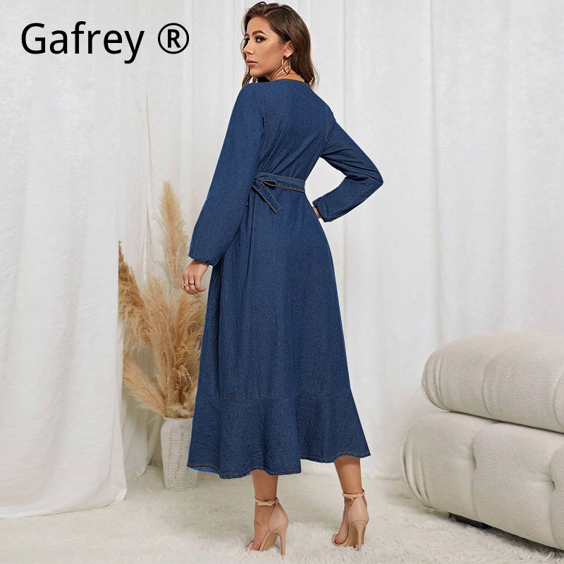 Robe longue en jean pour femme - Women Fashion Jeans avis et prix