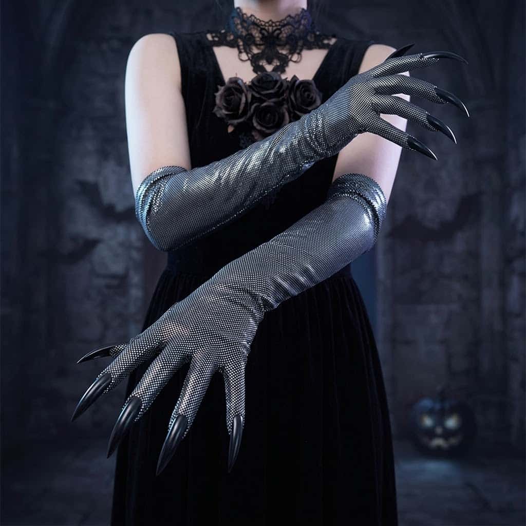 Manches longues gothiques Y2K  - Women Fashion Gloves avis et prix