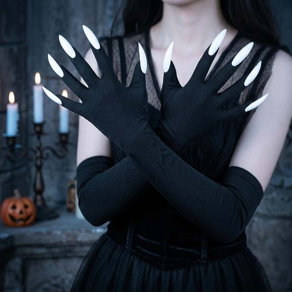 Manches longues gothiques Y2K  - Women Fashion Gloves avis et prix