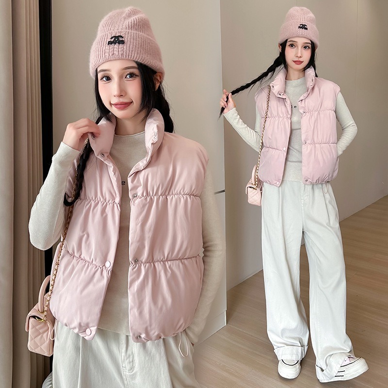 Gilet d'hiver sans manches pou - Puffer Vest Fashion Women avis et prix