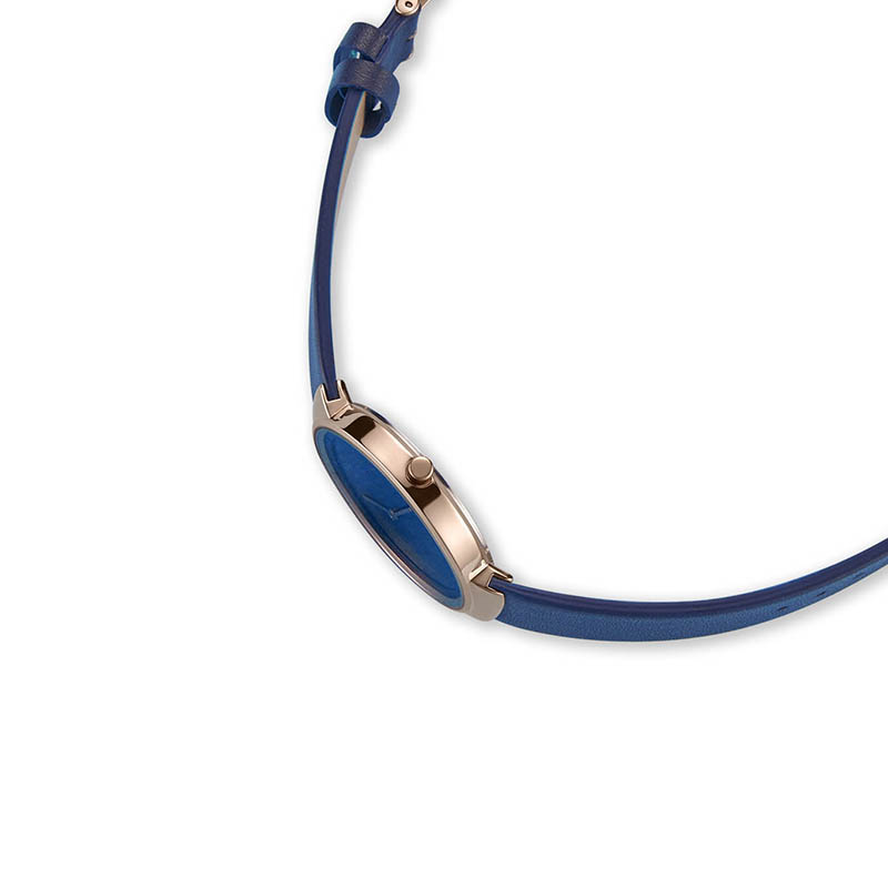 Montre à cadran bleu avec brac - Fashion Women Watches avis et prix