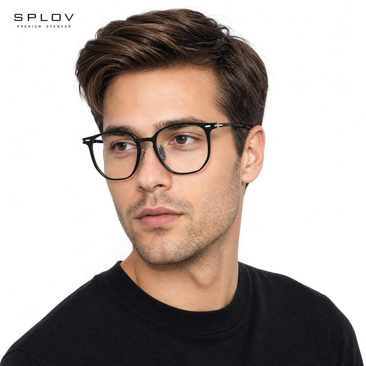 Monture optique carrée TR90 lé - Women'S Fashion Glasses Non Prescription avis et prix
