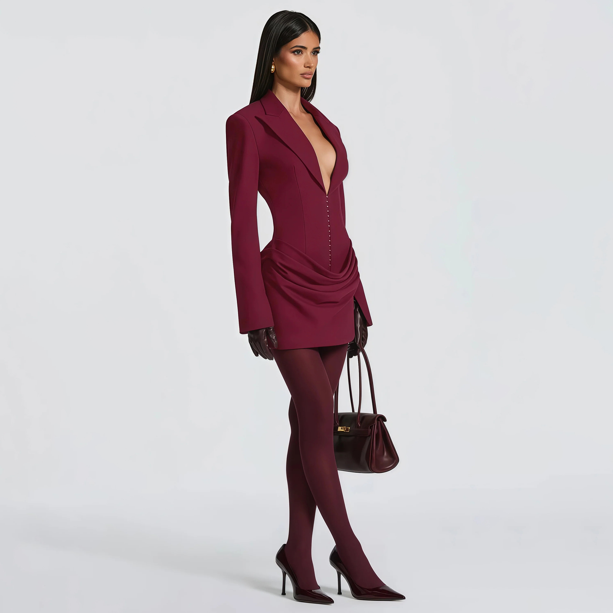 NOVA mode couleur unie Mini ro - Women'S Fashion Nova Dresses avis et prix