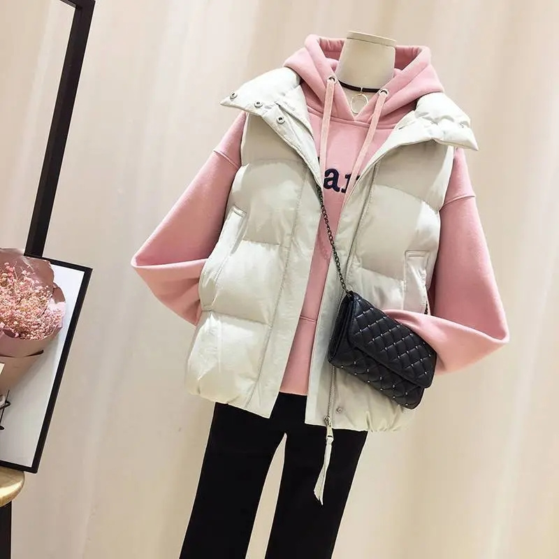 2025 dames court bouffant gile - Puffer Vest Fashion Women avis et prix