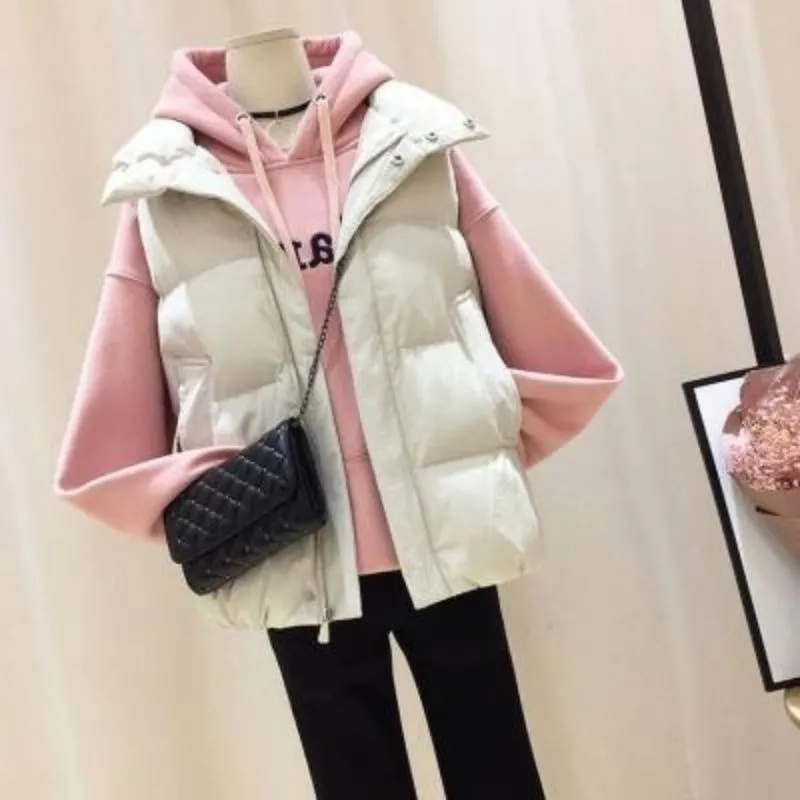 2025 dames court bouffant gile - Puffer Vest Fashion Women avis et prix