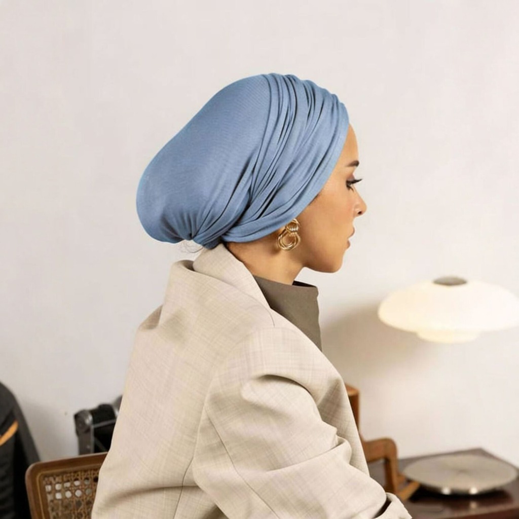 Bonnet Hijab en Coton Merceris - Women'S Fashion Hats avis et prix