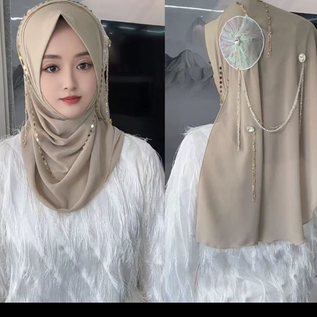 Hijab musulman pour femmes, ch - Women Fashion Malaysia avis et prix