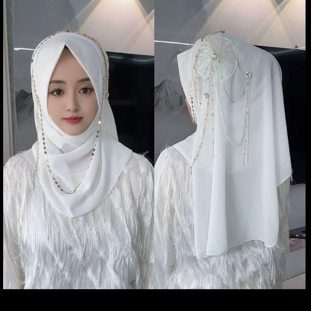 Hijab musulman pour femmes, ch - Women Fashion Malaysia avis et prix