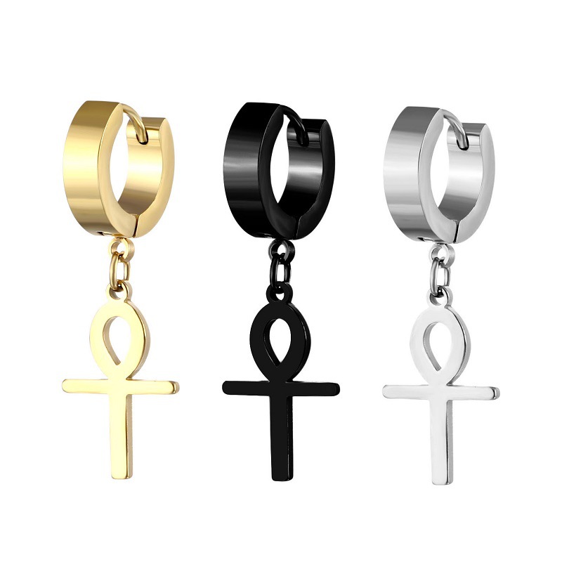 WKOUD-Boucles d'oreilles croix - Women Fashion Egypt avis et prix