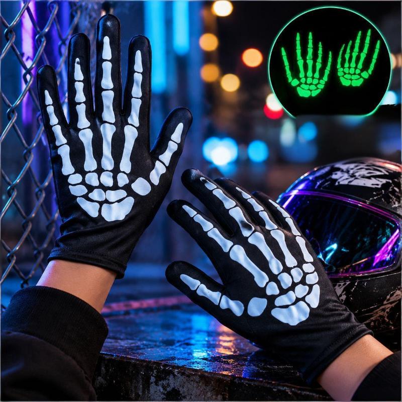 Gants tendance squelette à doi - Women Fashion Gloves avis et prix