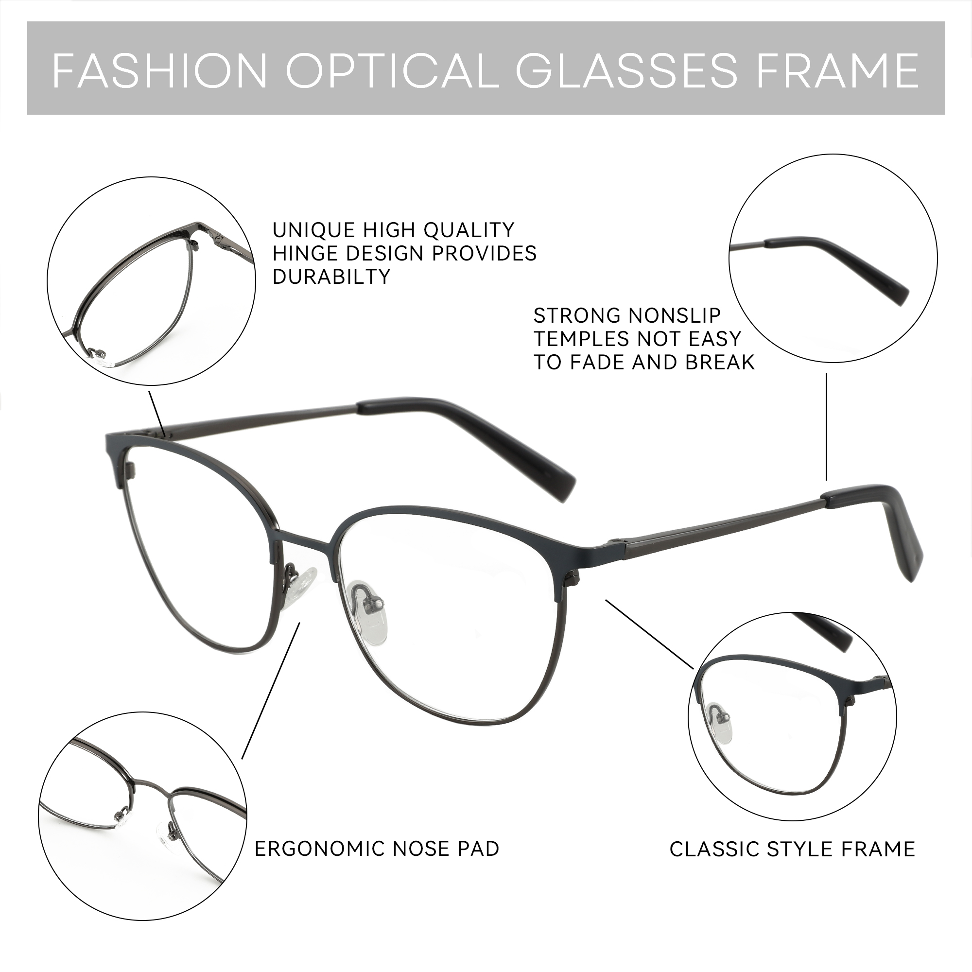 ZENOTTIC Monture de lunettes o - Women'S Fashion Glasses Non Prescription avis et prix