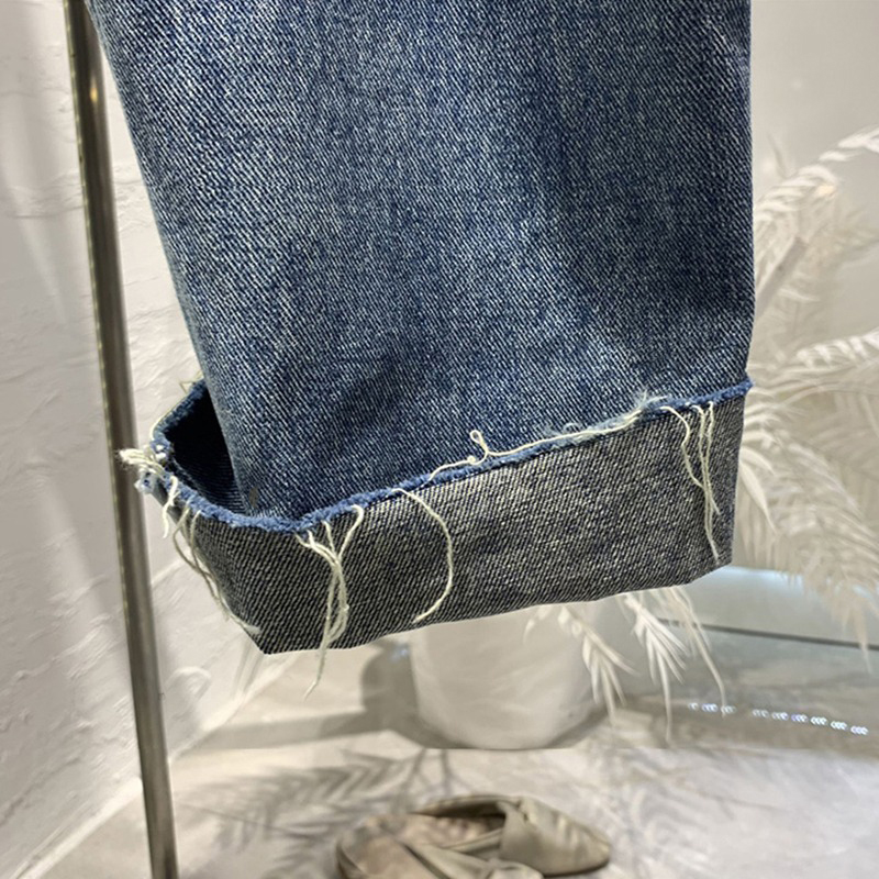 Été femmes déchiré jean taille - Women Fashion Jeans avis et prix
