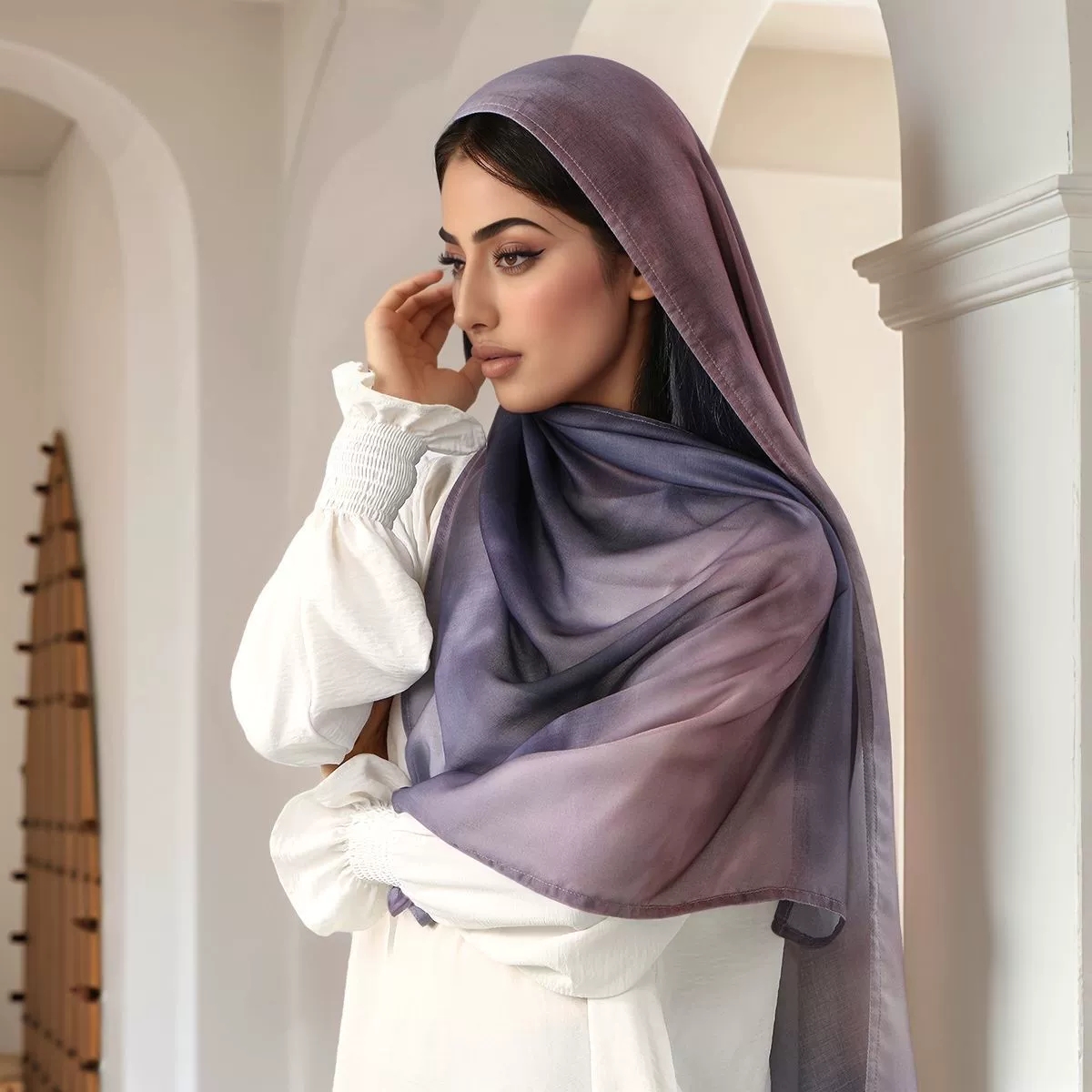 Nouvelle impression rayonne Hi - Women Fashion Malaysia avis et prix