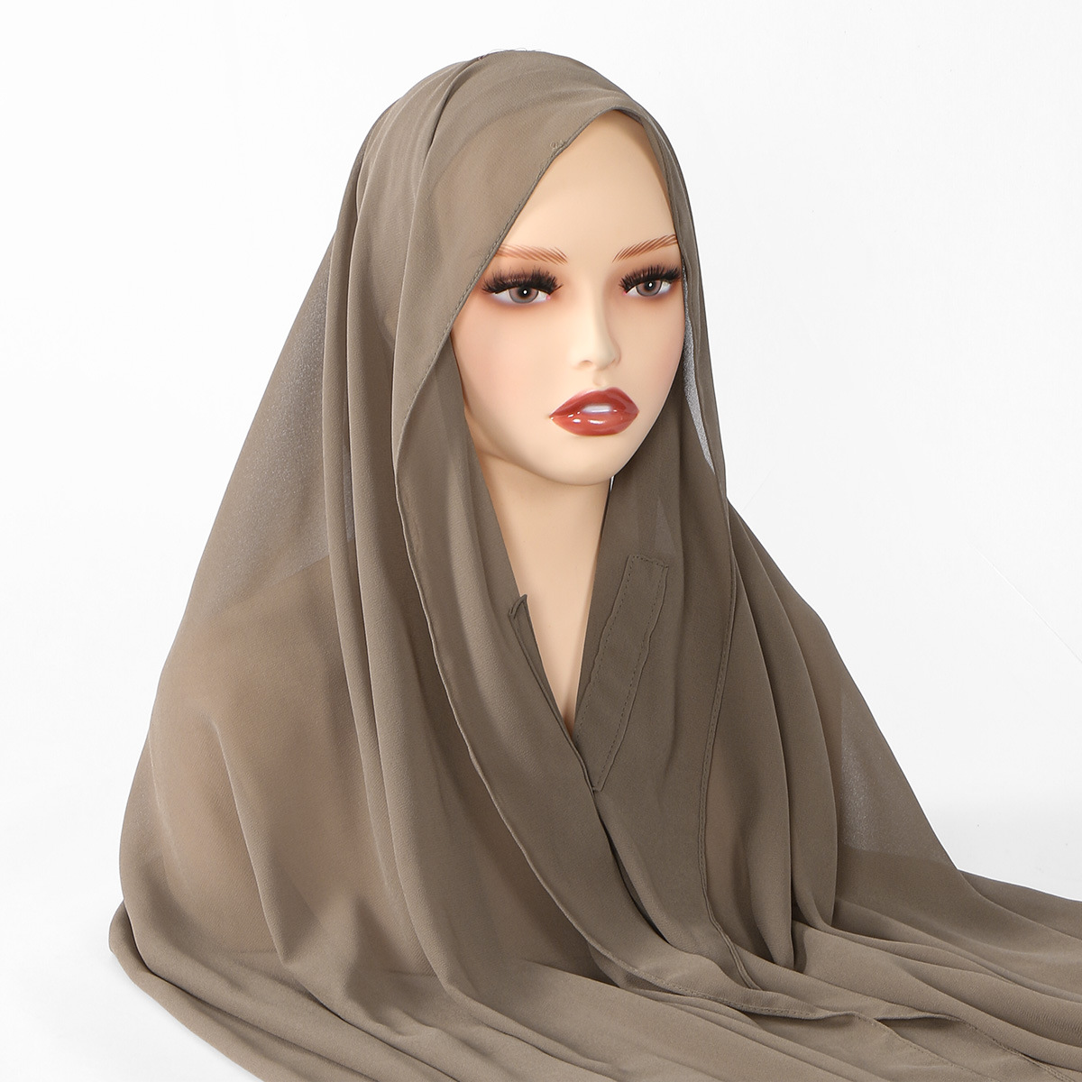 Nouveau hijab en mousseline de - Women Fashion Malaysia avis et prix