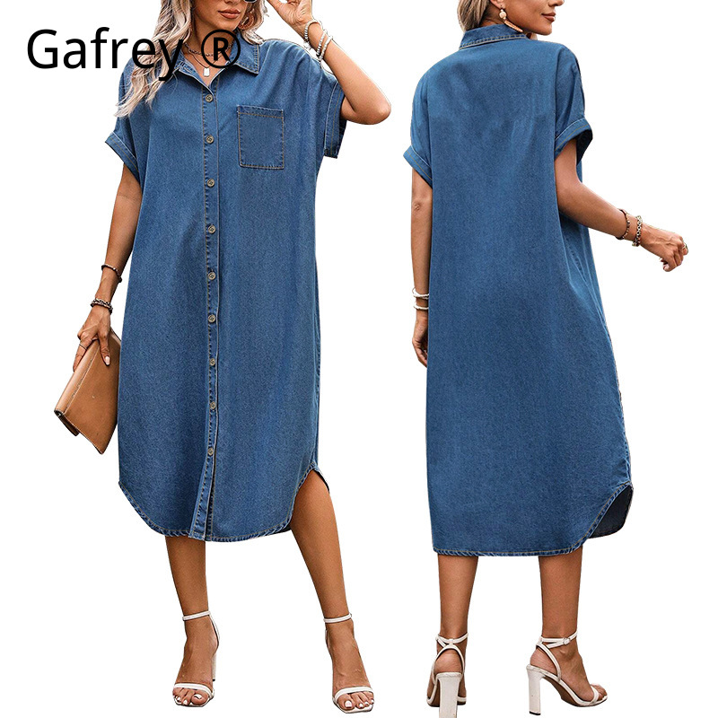 Robe en jean décontractée pour - Women Fashion Jeans avis et prix