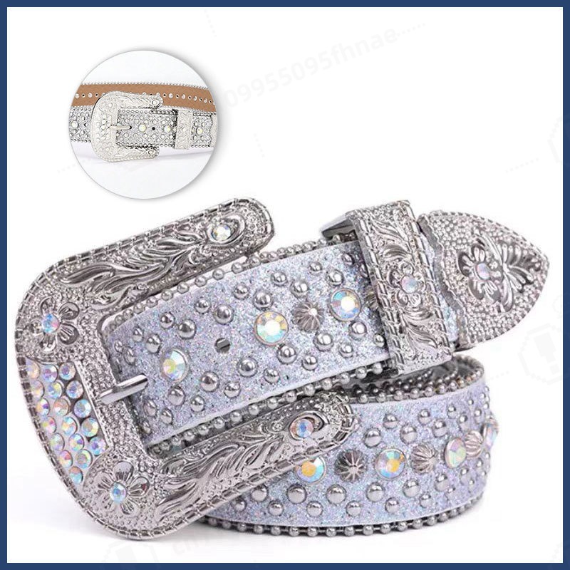 Ceinture en strass style Y2K p - Women Fashion Jeans avis et prix