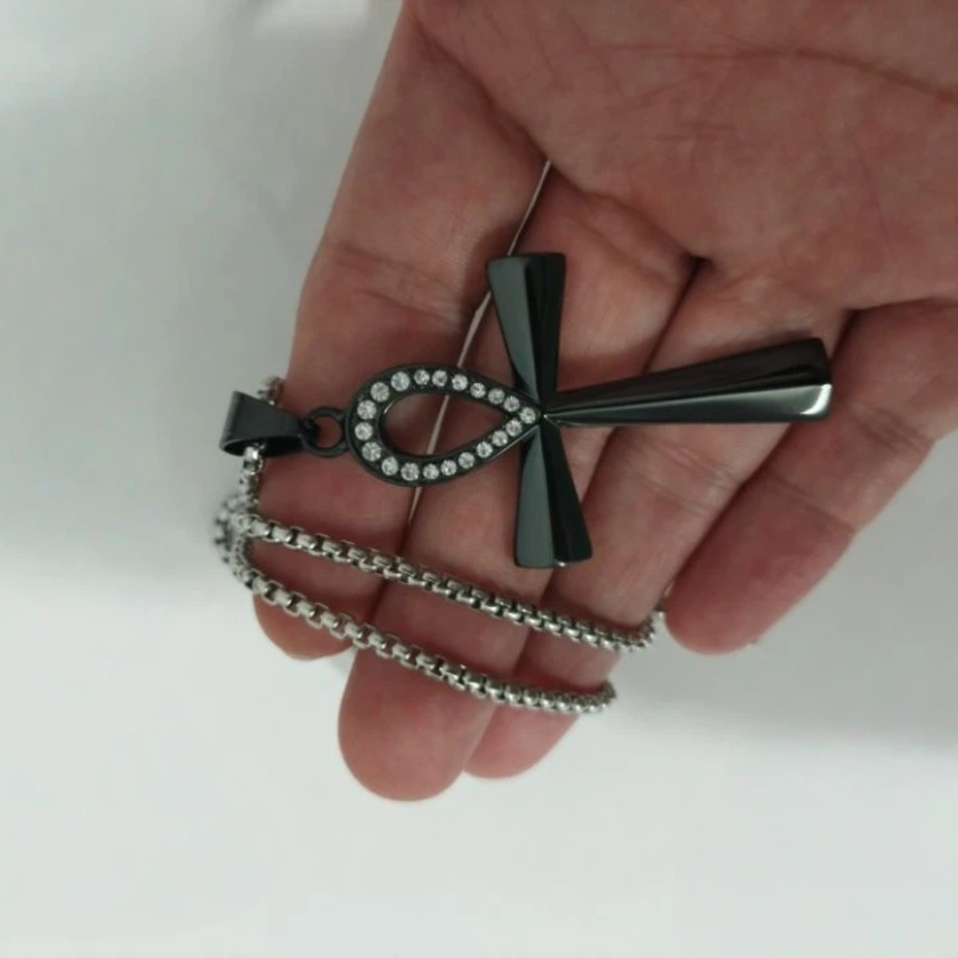 Collier Pendentif Grand Croix  - Women Fashion Egypt avis et prix