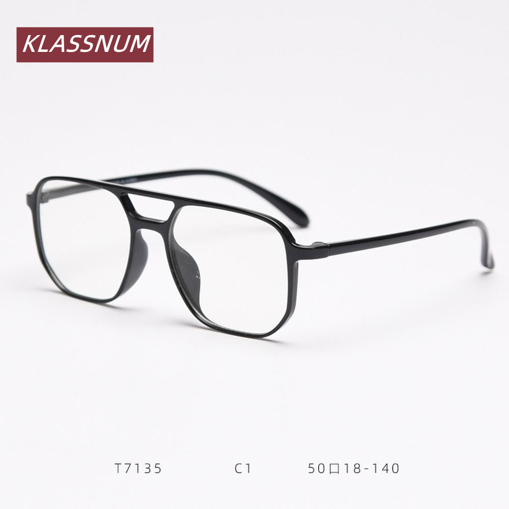 KLASSNUM – lunettes carrées à  - Women'S Fashion Glasses Non Prescription avis et prix