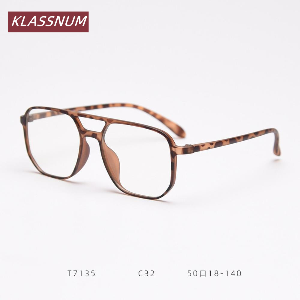 KLASSNUM – lunettes carrées à  - Women'S Fashion Glasses Non Prescription avis et prix